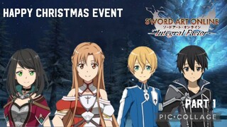 Sword Art Online Integral Factor: Happy Christmas Event Part 1