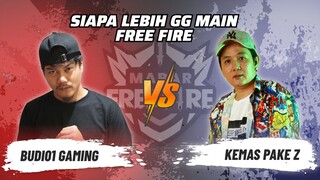 Budi01 Gaming vs Kemas Pake Z: Streamer Lawan Streamer! Siapa Lebih Jago? | Free Fire Match 7 #short