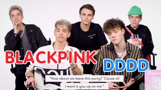 美国新男团：经常听blackpink歌曲！