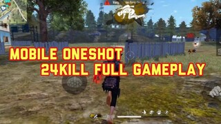 FreeFire| Kỷ lục thế giới 24kill oneshot headshot trong một trận(mobile player)