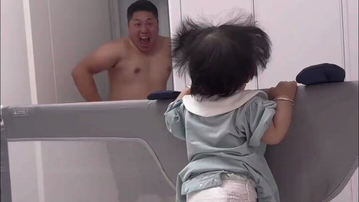 The reality of modern dads raising kids! Kid: I’ve had enough of seeing my dad already.