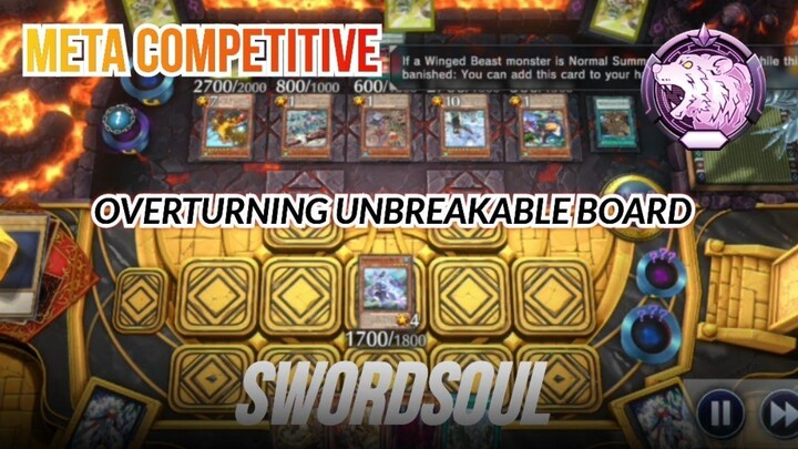 BREAKING THE UNBREAKABLE! Meta Competitive Swordsoul Tenyi Best Deck YuGiOh Master Duel Diamond Rank