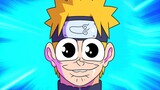 Gradually outrageous Naruto forehead. Mr. Incredible