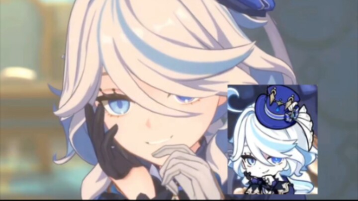 I’ve found the source of the Fontaine character表情包!!!