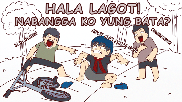 NASEMPLANG AKO O NAKABANGGA? by Markie Do | Bike Experience | Pinoy Animation
