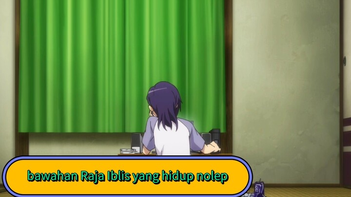 #KompetisiKreasiUnggahan7, Raja Iblis malah kaget denger bunyi telpon