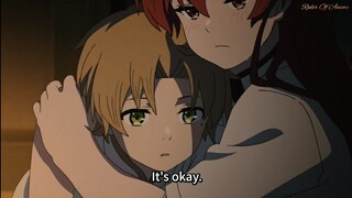 Eris Comforts Rudeus For Being Sad | Mushoku Tensei: Jobless Reincarnation Season 2 Episode 16 |