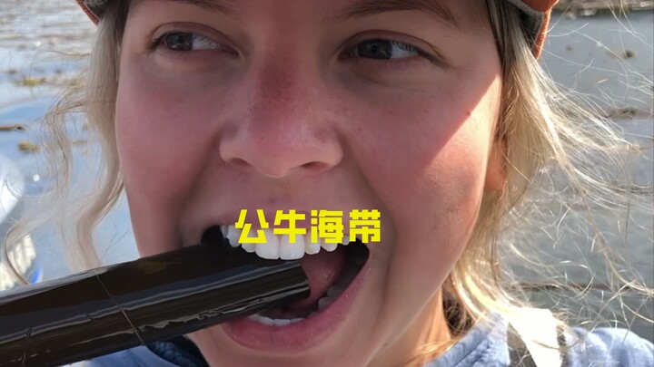 牛尾海带，一种吃起来嘎嘣脆的海带管子