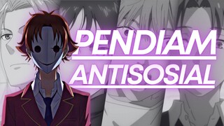 Anime Dengan MC Pendiam Dan Antisosial