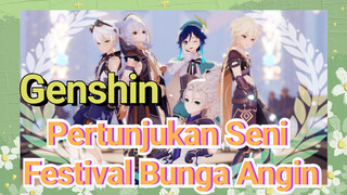 Pertunjukan Seni Festival Bunga Angin