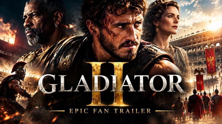 GLADIATOR II — Epic Fan-Made Trailer | Cinematic Concept Trailer