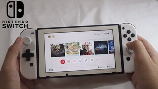 Custom Made White Nintendo Switch