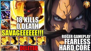 FEARLESS HARD CORE ROGER GETS SAVAGE | 18 KILLS WITH 0 DEATH