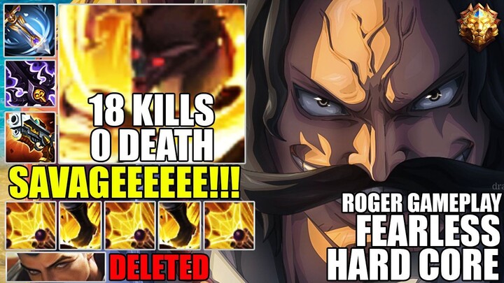 FEARLESS HARD CORE ROGER GETS SAVAGE | 18 KILLS WITH 0 DEATH