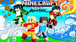 Minecraft: AVATAR THE LAST AIRBENDER! (Bedrock DLC Mashup Pack!)