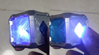 ［改造展示］4个小时改完按下去才亮的亚刻奥特曼魔方 重涂+加灯+改大声换喇叭
