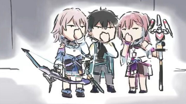 【心脏弱真君】三月七：丹恒，你真的不觉得主角有什么问题吗？艾丝妲：……