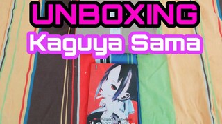 Unboxing do manga KAGUYA SAMA(LOVE IS WAR)  N 1 DA PANINI !!!