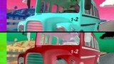 How to Wheels on the Bus NEW YEAR Vacation Comparison SPINOFF