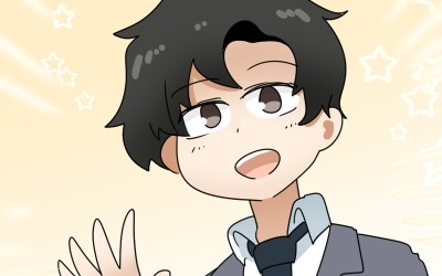 Semua orang melihat gambar baru Sensei [Komik File Biru C/H]