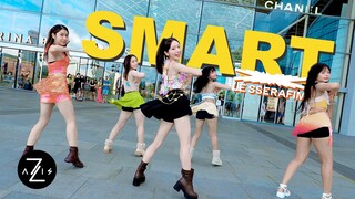【Z轴舞团】最适合热带的女团舞！lesserafim超火副主打‘SMART’一镜到底翻跳路演