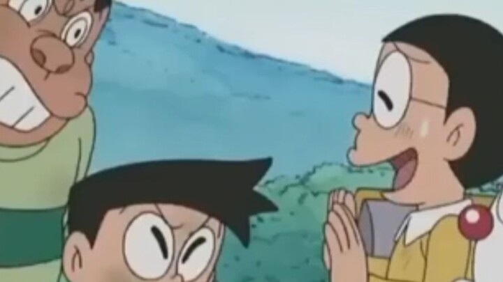 nobita berusaha tenang