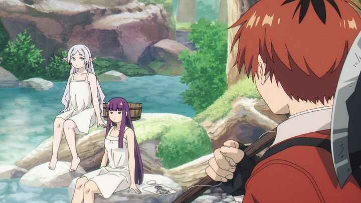 “นักตกปลาซิวไม่มีทางบังเอิญเจอฟูเหล่าเดิงกำลังอาบน้ำ”