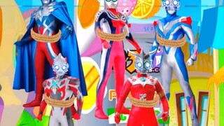 Belia captured five Ultramen!