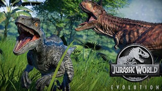 Blue's Life on Isla Nublar - Jurassic World Evolution