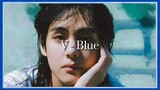 V (뷔) - Blue (Easy Lyrics)