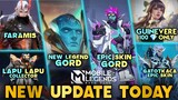 REVAMPED GORD LEGEND + EPIC SKIN | FARAMIS MYTHIC | LAPU LAPU COLLECTOR - Mobile Legends #whatsnext