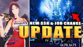 NEW JOB CHANGE!!!!! FULL UPDATE REVEAL!!! L70-75 GEAR & NEW SSR YOO SOOHYUN!!! (Solo Leveling Arise)