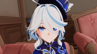 How can I get Fu Fu to wear black stockings?