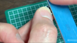 Destiny Gundam paint job made with only leftover parts