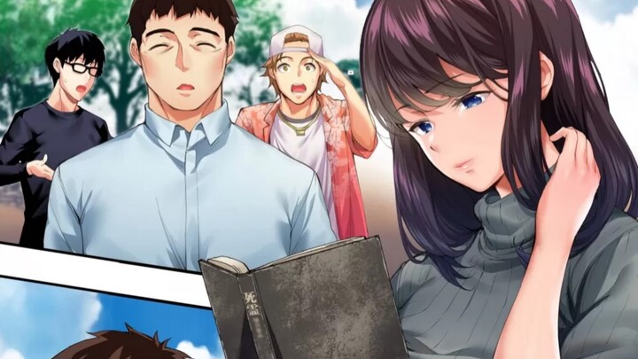公园里文静的女孩子