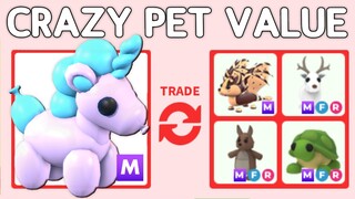 Trading The NEW BALLOON UNICORNS In Adopt Me! Roblox