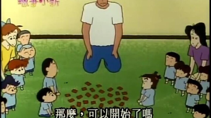 【蜡笔小新爆笑段子】小新阿呆完胜天才扑克牌少女