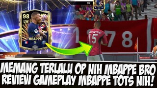 TERLALU OP NIH!! REVIEW GAMEPLAY KYLIAN MBAPPE  EVENT TOTS 2024 EASPORT FC MOBILE 24 PERKORO DUNYO