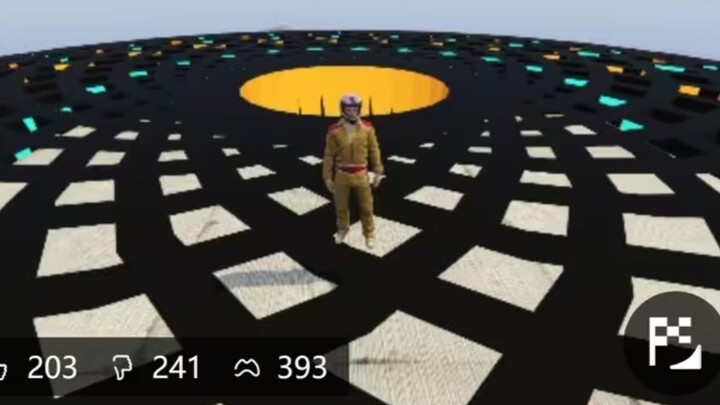 Parkour map made by the “Guage” author—right from the start, it feels anything but ordinary.