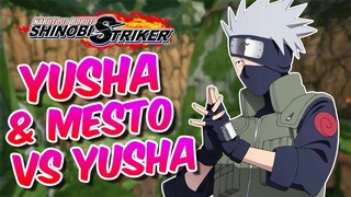 Naruto to Boruto Shinobi Striker / Yusha & Mesto Vs Yusha !