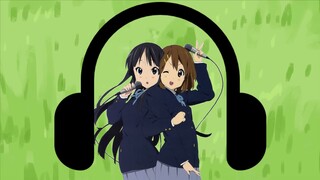 K-On -  Fuwa Fuwa Time HD (but Mio and Yui duet on each side) #Binaural #ASMR