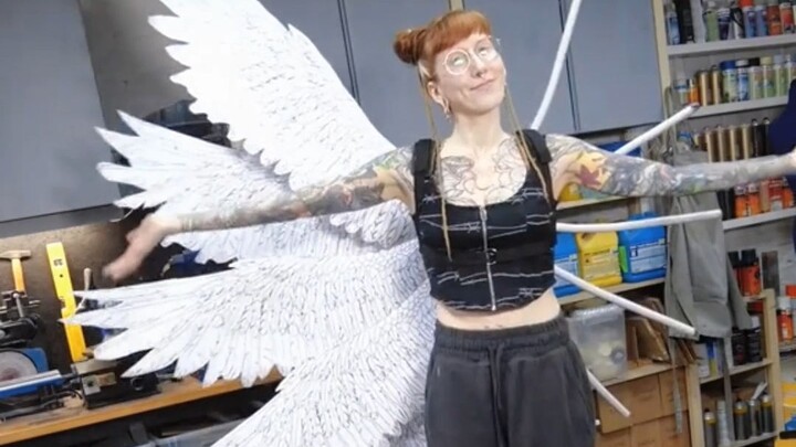 Haima International Media | Overseas DIY Blogger Uses 3D Printing to Create Insanely Cool Wings!