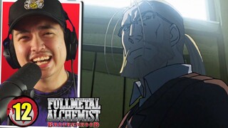 EDWARD'S DAD EVIL? ~ Fullmetal Alchemist Brotherhood Ep. 12 REACTION