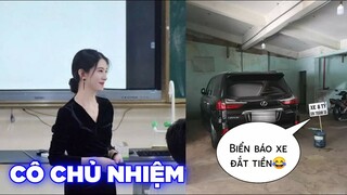 Bác bảo vệ có tâm khi làm biển báo, Cô giáo chủ nhiệm hiền lành , tốt bụng - Top comment FB.