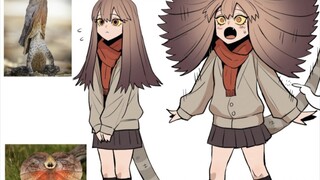 Various cute animal girls