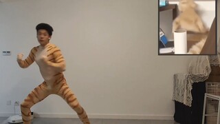 Ten years of breathing kung fu, old man cosplays and dances kung fu