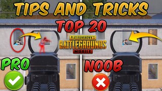 Top 20 Tips and Tricks in PUBG Mobile & BGMI That You Need To Know (Noob to Pro) Guide/Tutorial