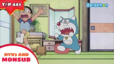 [S9] doraemon tập 441 - kem biến thành người sói đồng hồ nhắc nhở [bản lồng tiếng]