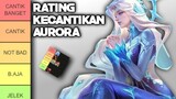 Rating Kecantikan Hero Aurora Revamp Mobile Legends