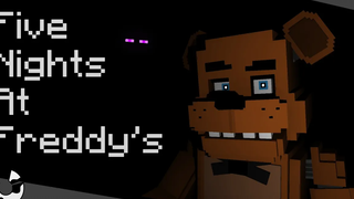 Five nights at freddys 1 Minecraft Animation โรงเรียนสัตว์ประหลาด